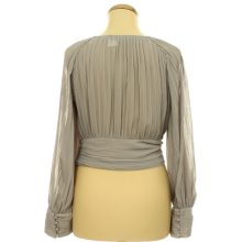 Zara pliszírozott blúz