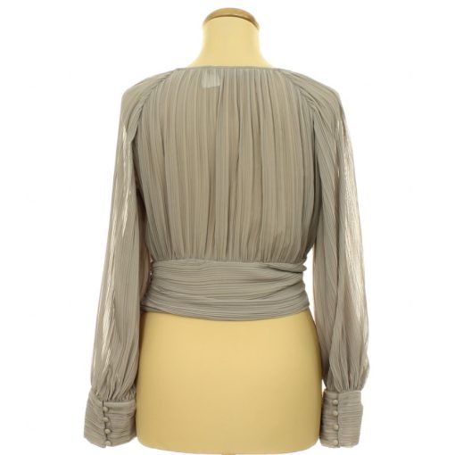 Zara pliszírozott blúz
