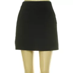 New Look fekete kordbársony szoknya