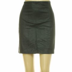 Dorothy Perkins fekete műbőr szoknya