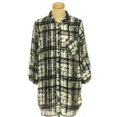 Dorothy Perkins mintás roll-up ujjú ing
