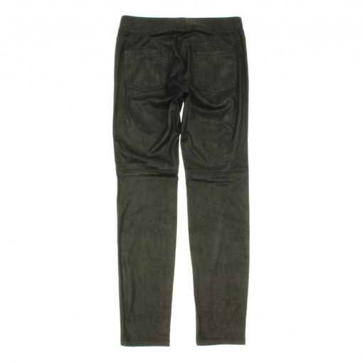 Zerres fekete bőrhatású jeggings