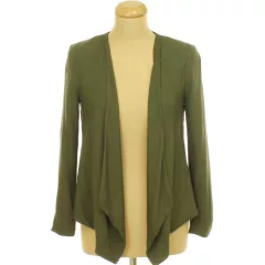 H&M khakizöld viszkóz blézer