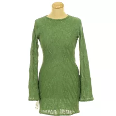 Boohoo khakizöld ruha