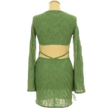 Boohoo khakizöld ruha