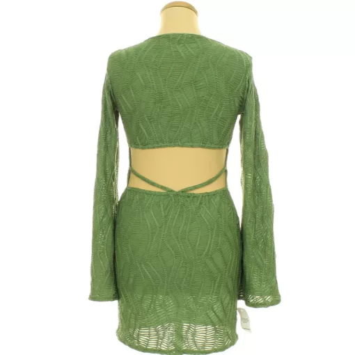 Boohoo khakizöld ruha