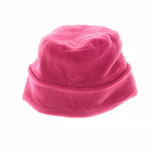 Pink polár sapka steppelt béléssel