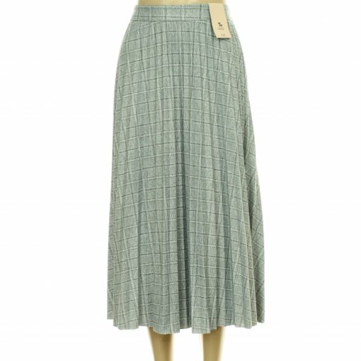 TU kockás szürke szoknya