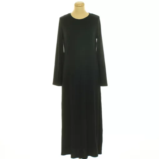 F&F fekete maxi ruha