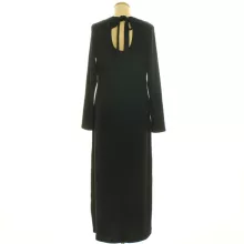 F&F fekete maxi ruha