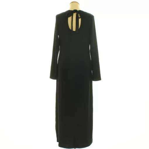F&F fekete maxi ruha