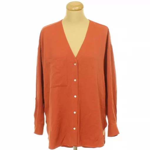 Mango terrakotta színű oversize ing