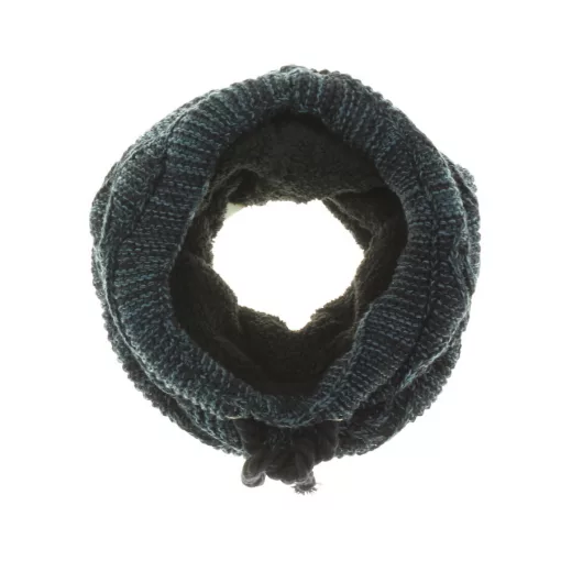 LC Waikiki kék kötött-microfleece csősál