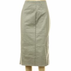 H&M szürke műbőr szoknya