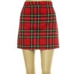Primark kockás piros szoknya