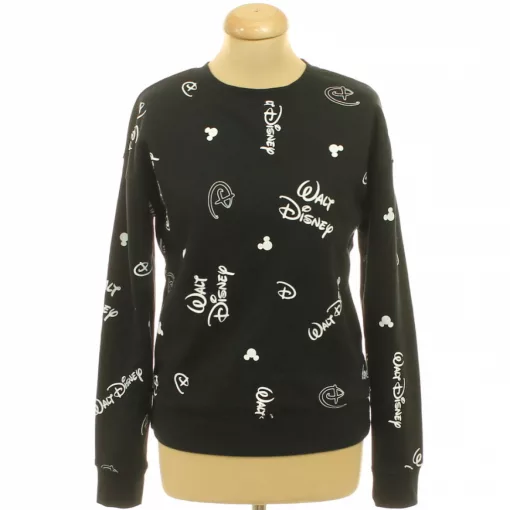 Primark Mickey-s fekete pulóver