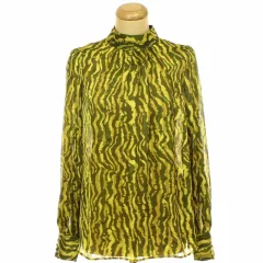 H&M mintás szatén blúz