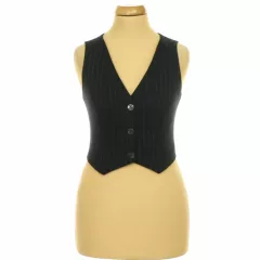 Primark csíkos sötétkék mellény