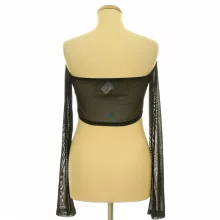 Shein fekete necc top