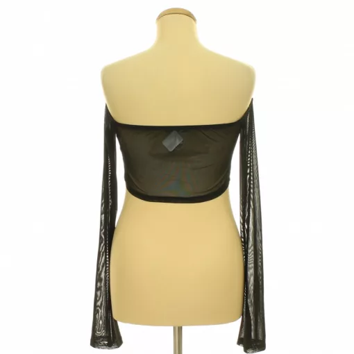 Shein fekete necc top