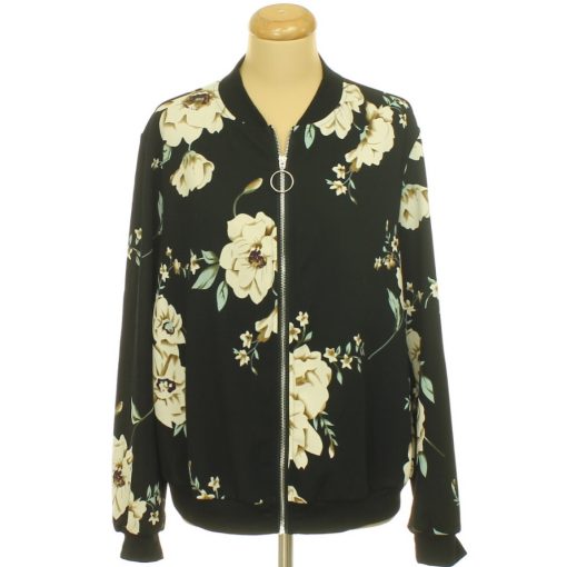 Shein cipzáras virágmintás felső