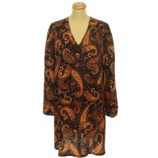 Primark mintás barna ruha