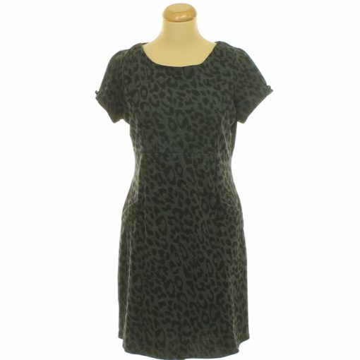 Evie mintás szürke ruha