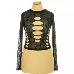 Shein virágmintás necc top