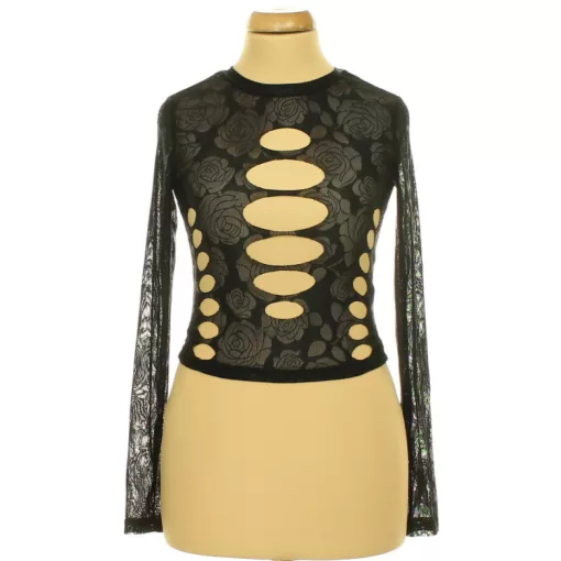 Shein virágmintás necc top