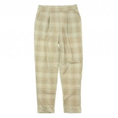 Kockás barna nadrág