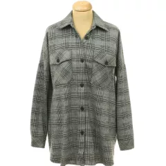 Stradivarius mintás oversize ing