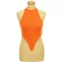 Shein nyitott hátú kötött top