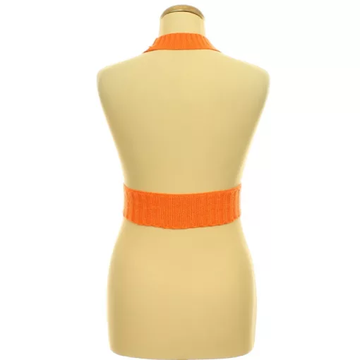 Shein nyitott hátú kötött top