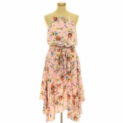 New Look virágmintás rózsaszín ruha