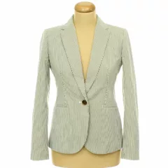 J.Crew csíkos pamut blézer