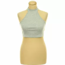 Szürke top