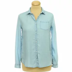 H&M kék lyocell ing