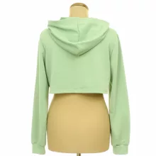 Shein kapucnis crop pulóver
