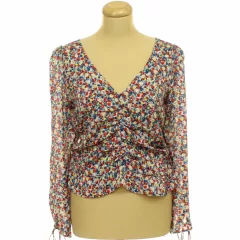 H&M színes virágmintás blúz