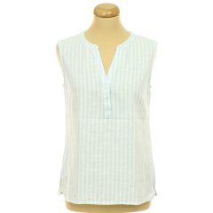 Blue Motion csíkos lenkeverék blúz