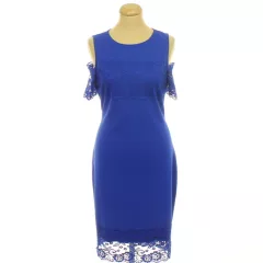 River Island csipkés kék ruha