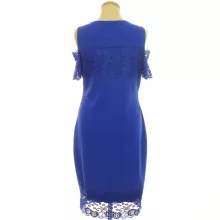 River Island csipkés kék ruha