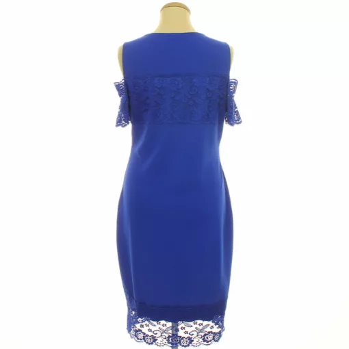 River Island csipkés kék ruha
