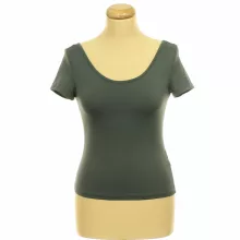 H&M szürke elasztikus póló
