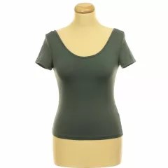 H&M szürke elasztikus póló