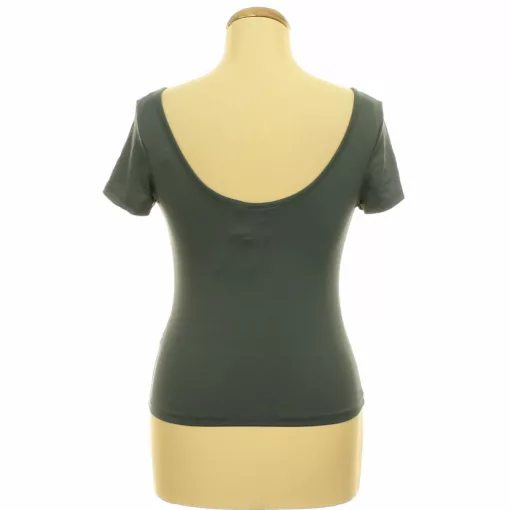 H&M szürke elasztikus póló