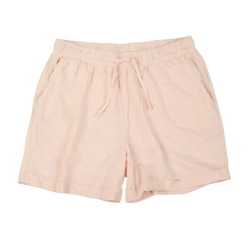 Rózsaszín lenkeverék short