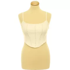 Shein bézs top