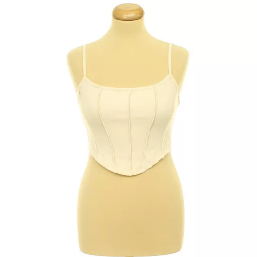 Shein bézs top