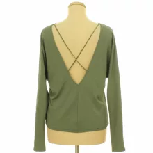 H&M khakizöld felső